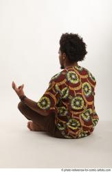 ALBI AFRICAN SITTING POSE MEDITATION